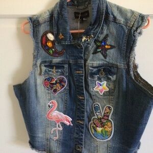 Denim vest